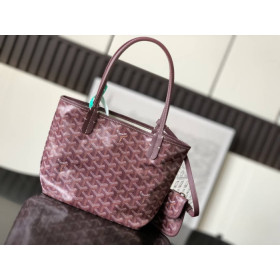 Goyard Saint Louis Mini Burgundy Bag