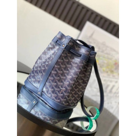 Goyard Petit Flot Bucket Navy Blue Bag
