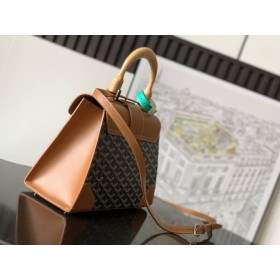 Goyard Sa&Atilde;&macr;gon PM Black & Tan Bag