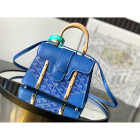 Goyard Sa&Atilde;&macr;gon Structure Mini Sky Blue Bag