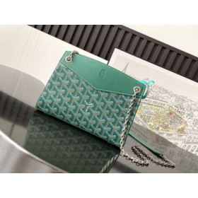 Goyard Rouette Structure Mini Green Bag
