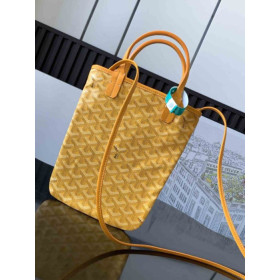 Goyard Poitiers Yellow Bag