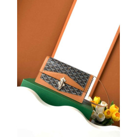 Goyard Duchesse Marie-Caroline Black & Tan Bag