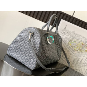 Goyard Croisiere 50 Duffle Grey Bag