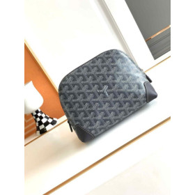 Goyard Vend&Atilde;&acute;me Cosmetic Pouch Grey Bag