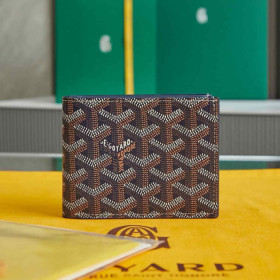 Goyard Victoire Wallet Navy Blue