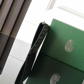 Goyard Bourbon Zipped Card Holder Black Bag