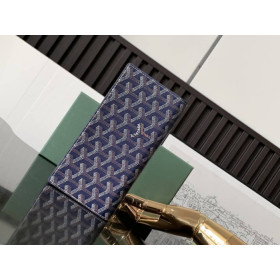 Goyard Long Wallet Navy Blue