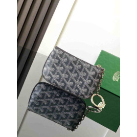 Goyard Senat Nano Key Pouch Grey Bag