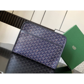 Goyard Jouvence GM Toiletry Navy Blue Bag