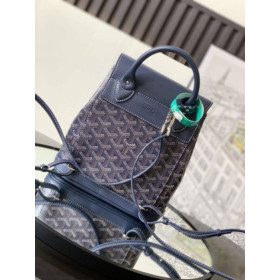 Goyard Alpin Mini Backpack Navy Blue