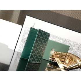 Goyard Grenelle Passport Cover Green Bag