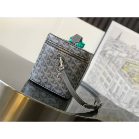 Goyard Muse Vanity Case Grey Bag