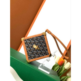 Goyard De Trunk Black & Tan Bag