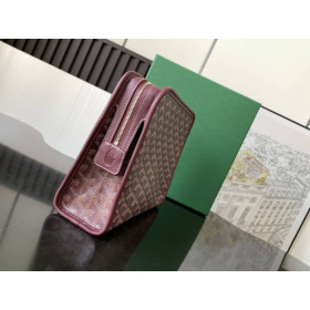 Goyard Jouvence MM Toiletry Burgundy Bag