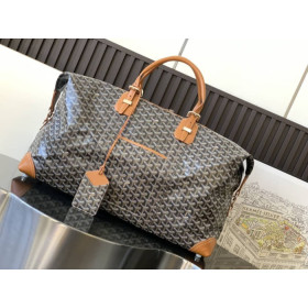Goyard Duffle 55 Black & Tan Bag