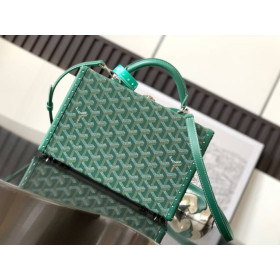 Goyard Grand H&Atilde;&acute;tel Trunk Green Bag