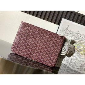 Goyard Senat MM Pouch Burgundy Bag