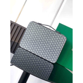 Goyard Compagnon Universel A4 Briefcase Grey