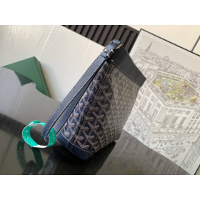 Goyard Conti Pouch Navy Blue Bag