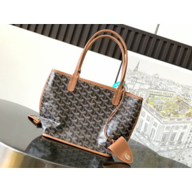 Goyard Anjou Mini Black & Tan Bag