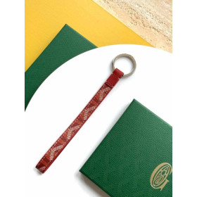 Goyard Sesame Key Ring Red