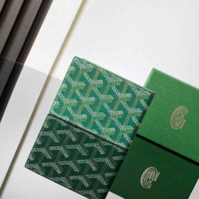 Goyard Insert Victoire Card Wallet Green
