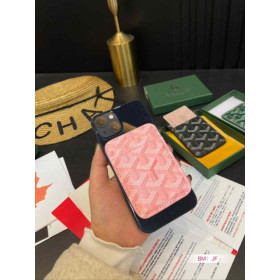 Goyard Magsafe Wallet Card Holder Pink