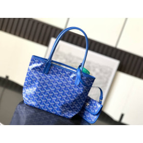 Goyard Saint Louis Mini Sky Blue Bag