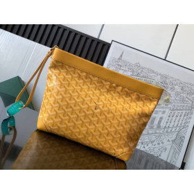 Goyard Conti Pouch Yellow Bag