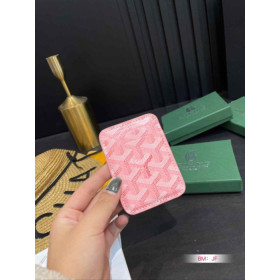 Goyard Magsafe Wallet Card Holder Pink