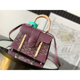 Goyard Sa&Atilde;&macr;gon Structure Mini Burgundy Bag