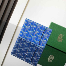 Goyard Insert Victoire Card Wallet Sky Blue