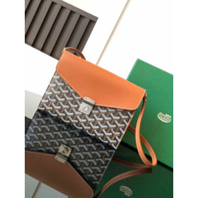 Goyard Chypre Wallet-Pouch Black & Tan