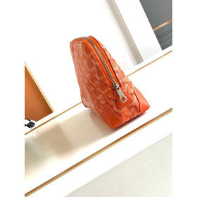 Goyard Vend&Atilde;&acute;me Cosmetic Pouch Orange Bag
