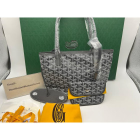 Goyard Saint Louis Mini Grey Bag