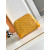 Goyard Vend&Atilde;&acute;me Cosmetic Pouch Yellow Bag