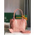 Goyard Anjou Mini Limited Edition Three-Color Y-Shaped Letters Painted Pink Bag