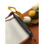 Goyard Plumet Pocket Wallet Heart Black & Tan