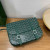Goyard Belvedere Messenger Goyardine MM Green Bag