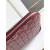Goyard Vend&Atilde;&acute;me Cosmetic Pouch Burgundy Bag