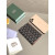 Goyard Grenelle Passport Cover Black & Tan Bag