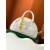 Goyard Saint Jeanne MM Bowler White Bag