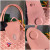 Goyard Anjou Mini Limited Edition Three-Color Y-Shaped Letters Painted Pink Bag