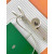 Goyard Poitiers White & Yellow Bag