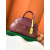 Goyard Saint Jeanne MM Bowler Burgundy Bag