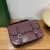 Goyard Belvedere Messenger Goyardine MM Burgundy Bag