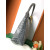 Goyard Boheme Hobo Heart Grey Bag