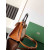 Goyard Sa&Atilde;&macr;gon Structure Mini Crocodile Leather Embroidered Brown Bag
