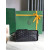 Goyard Anjou Mini Limited Edition Three-Color Y-Shaped Letters Painted Black Bag